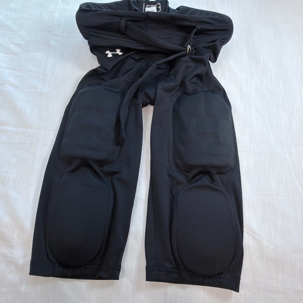 Under Armour Football Pants Youth Y2XL Black Excellent Padded 1258515